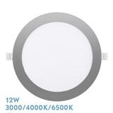 thumbnail of Downlight Silex Niquel 12w 3000-4000-6500k Redondo Led