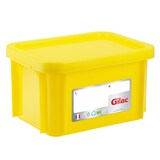 thumbnail of GILAC Bac renforcé HACCP 400 x 300 + couvercle - 15 L - Jaune G119618