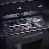 thumbnail of Titanwolf Gaming Mauspad, 900 x 400mm XXL Mousepad, verbessert Präzision & Geschwindigkeit, schwarz