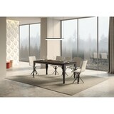 thumbnail of Itamoby Tavolo allungabile 90x180/440 cm Paxon Evolution Noce telaio Antracite