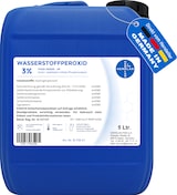 thumbnail of Wasserstoffperoxid 3% FOOD GRADE I 5 Liter I stabilisiert I PZN-16569647 I Made in Germany