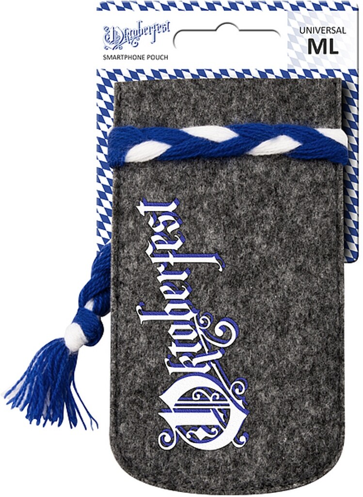 Oktoberfest Filz Handytasche Größe ML