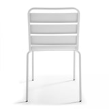 thumbnail of Chaise en métal blanche