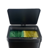 thumbnail of WellHome - Caixote do lixo Inteligente 15L+15L cor Preto 35,5x26x60 cm – Abertura Automática/Manual