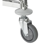 thumbnail of METRO Professional Chariot à étagères 2 en 1 GN 1/1 et plaque à pâtisserie GSC101821, acier inoxydable, 46.3 x 60.5 x 175 cm, argenté