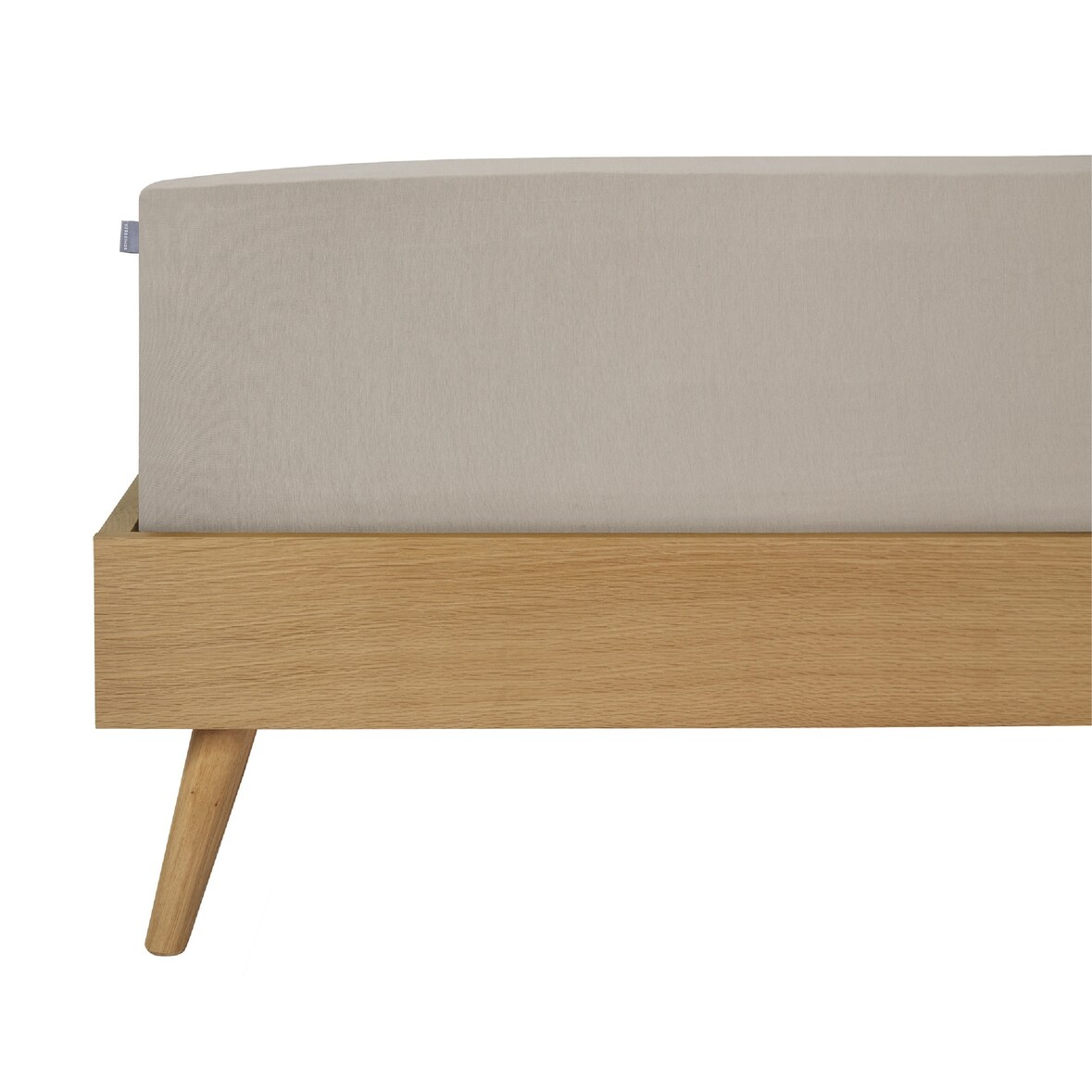 Schiesser Spannbettlaken Elli - 97/3 - 180 x 200 cm - Helltaupe