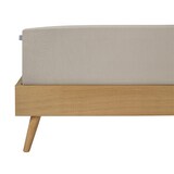 thumbnail of Schiesser Spannbettlaken Elli - 97/3 - 180 x 200 cm - Helltaupe