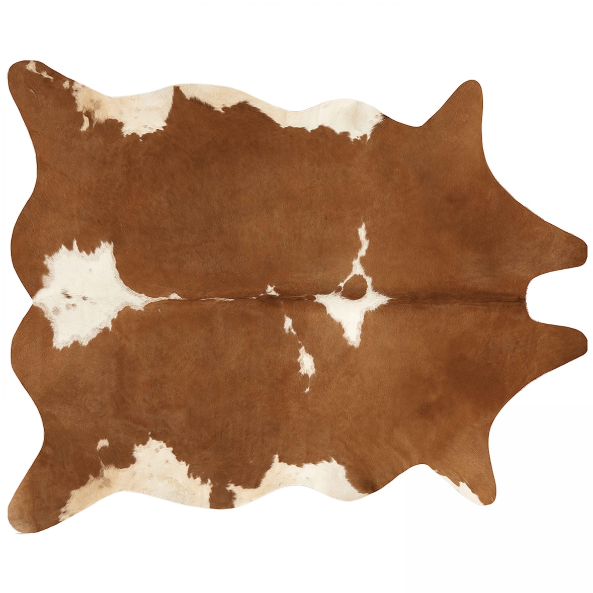 Tapis imitation peau de vache 155 x 190 cm