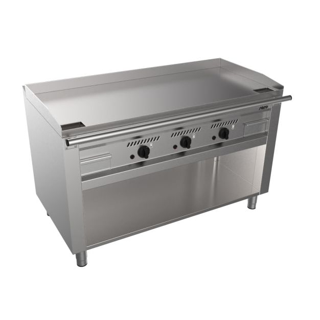 Saro TED3/14 Teppanyaki kookplaat Vrijstaand Roestvrij Staal