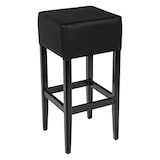 thumbnail of Stamp Reverdy Lot de 2 Venise Tabouret structure wenge - tissu pvc noir