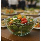 thumbnail of MONOUSO - Transparent PS Fingerfood Schalen “Water Green” 580ml (100 Stück)
