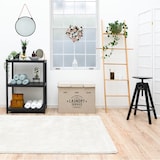 thumbnail of Wäschekorb 3 Fächer - 84L Wäschesammler Beige mit Deckel - Wäsche Organizer Bad