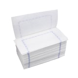 thumbnail of MONOUSO - Servilleta de Papel Zigzag Blanca Cenefa 14x14cm (250 Uds)