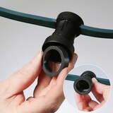 thumbnail of Illu- Party Garten Außenlichterkette 10m grün 20x bunte LED Tropfenlampen