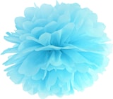 thumbnail of 100x Papierpompons, blau, 25cm