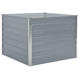 thumbnail of Helloshop26 - Jardinière 100 x 100 x 77 cm gris acier galvanisé 02_0000788
