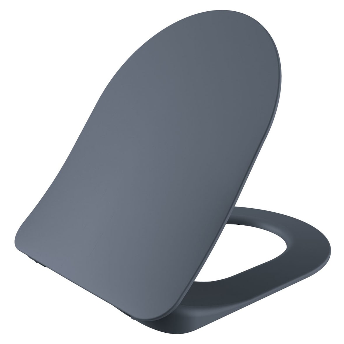 Creavit Duroplast WC Sitz Toilettensitz Absenkautomatik Softclose Basalt Matt