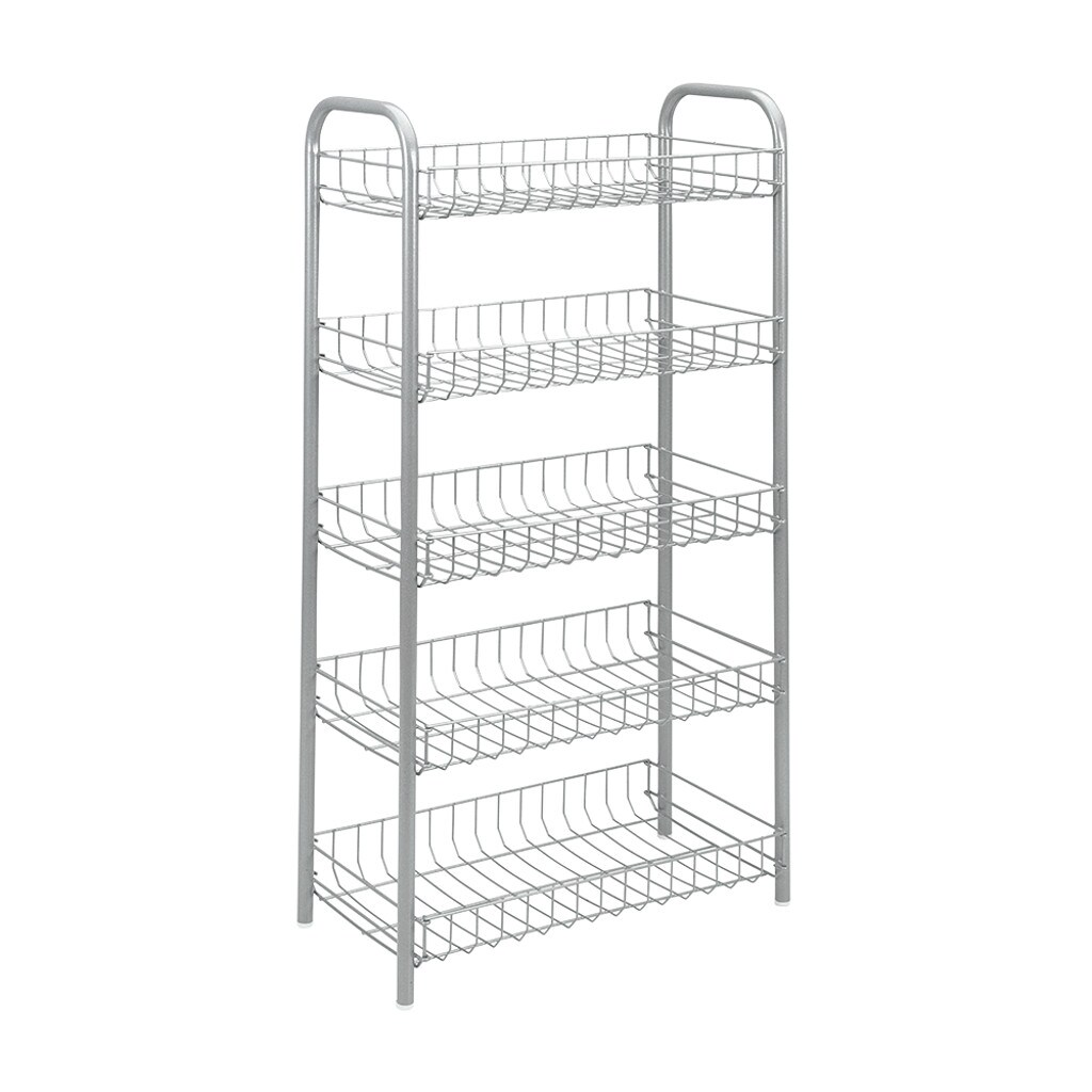 Allzweckregal Badregal Beistellregal Küchenregal Vorratsregal Standregal Regal 5 Etagen