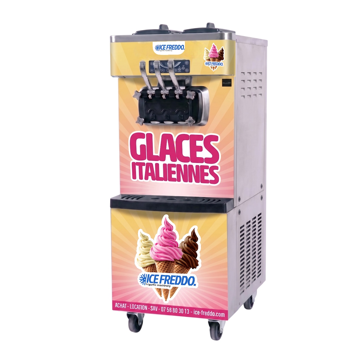 Machine à Glace Italienne 200 glaces / heure - PALERMO- ICE FREDDO