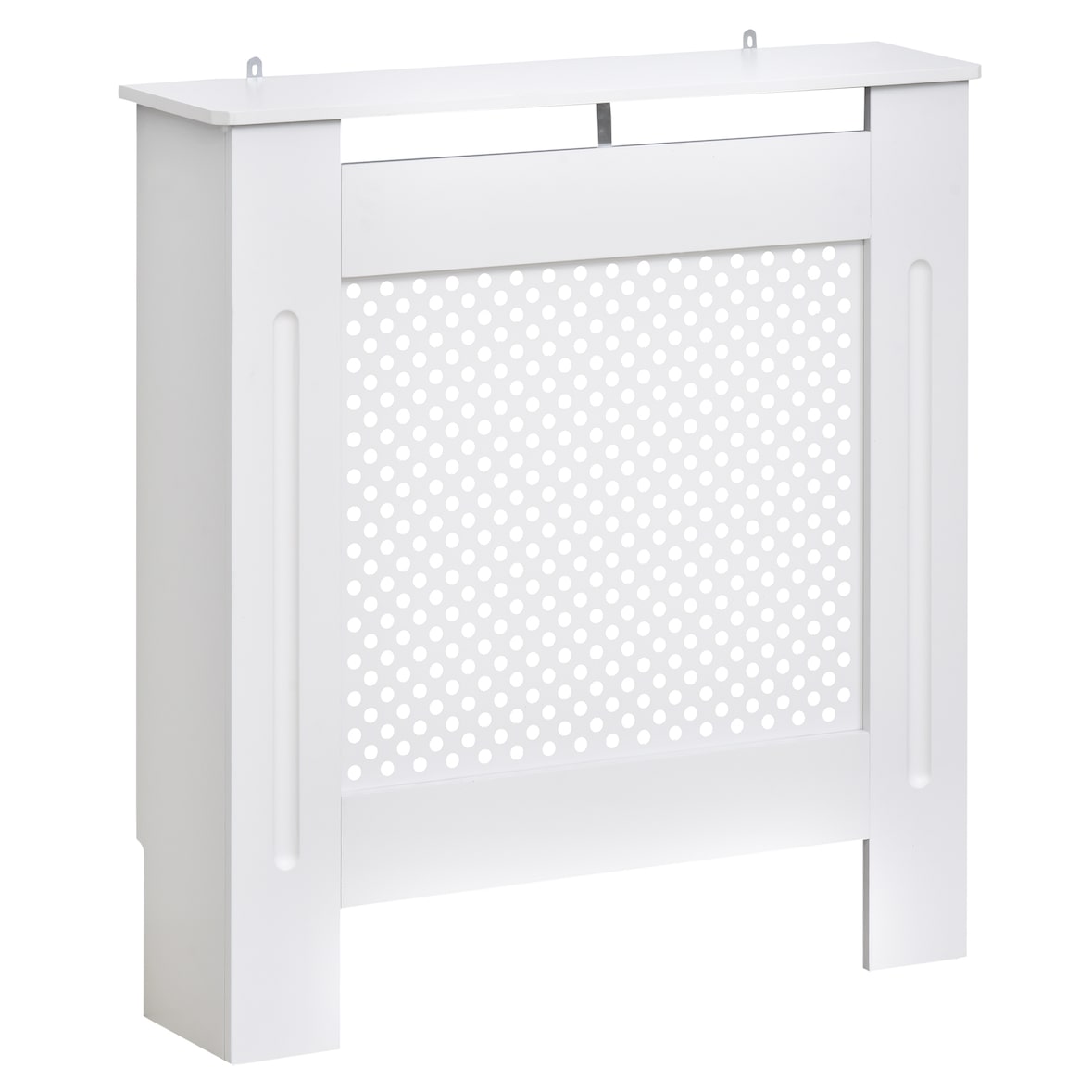 HOMCOM Copritermosifoni Moderno in Legno Traforato 78x82x19cm