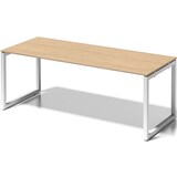 thumbnail of Schreibtisch Cito BxTxH 200x80x74cm ahorn Gestell verkehrsweiß