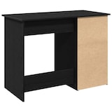 thumbnail of vidaXL Schreibtisch Schwarz 102x50x75 cm Holzwerkstoff