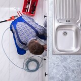 thumbnail of Relaxdays Rohrreinigungsspirale 10m, mechanische Rohrreinigung, Abflussspirale WC, Dusche, Waschbecken, Ø 5mm, silber