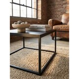 thumbnail of Couchtisch 60x60x40 cm Metall Wohnzimmertisch Industrial Schwarz, Sofatisch Quadratisch, Loungetisch Kaffeetisch Stahl, Beistelltisch