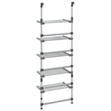 thumbnail of vidaXL Droogrek 5-laags hangend aluminium