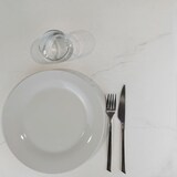 thumbnail of Esstisch-Set Rome Ø120cm und 4 Stühle - Modell Marmor Paros