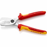 thumbnail of KNIPEX Kabelschaar, mechanisch met één hand, Ø20mm, 70mm², L200mm, geïsoleerd, VDE getest