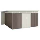 thumbnail of Metallisches Gartenhaus Uppsala 13,22m2 - 333x397x191cm. Gartenhaus