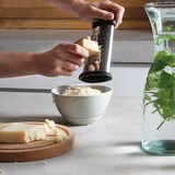 thumbnail of Boska Trio Formaggio / Drei Käsereiben / Edelstahl / Kunststoff / Schwarz / Silber / 160 x 85 x 50 mm