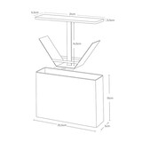 thumbnail of Boite de conservation spéciale filtre à café en métal Tosca Yamazaki