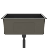 thumbnail of vidaXL Gootsteen handgemaakt roestvrij staal zwart