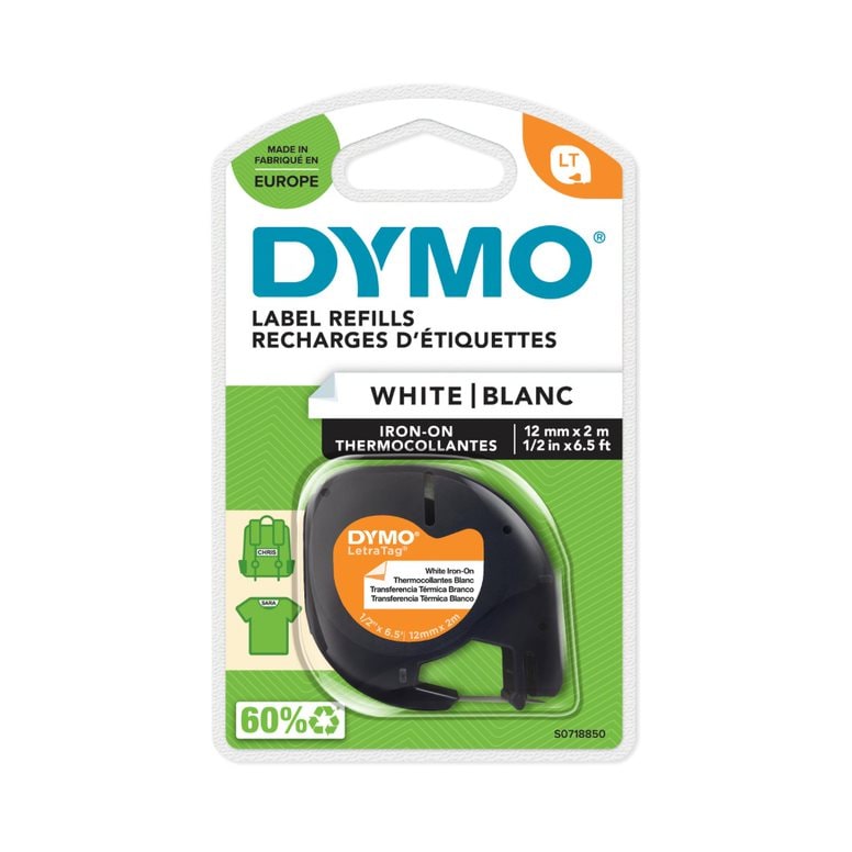 DYMO Etiqueta para planchar LT