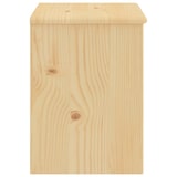 thumbnail of Table de chevet naturel 35x30x40 cm bois de pin massif