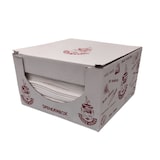 thumbnail of 1700 Dönertüten / Dönertaschen 16 x 16 cm weiß bedruckt – in Spenderkartons 4 kg