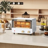 thumbnail of HOMCOM Fornetto Elettrico 12L con Temperatura Regolabile Bianco e Oro