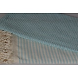 thumbnail of Phlox Hamamdoek 100x200 cm - 100% katoen - aqua