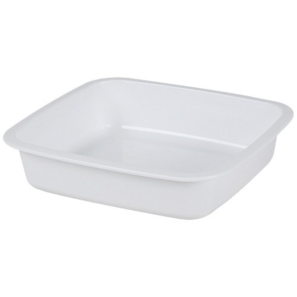 Firplast Barquette plastique GN 1/6 blanche h 45 mm
