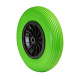 thumbnail of WAGNER Schubkarrenrad - PANNENSICHER - PU geschäumtes Rad Ø 400 mm Breite 75 mm, Achse 20 mm, Tragkraft 100 kg- 04840201