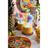 thumbnail of Excelsa lot de 6 dessous de verre Gipsy Soul céramique 11x0,5x11 cm multicolore