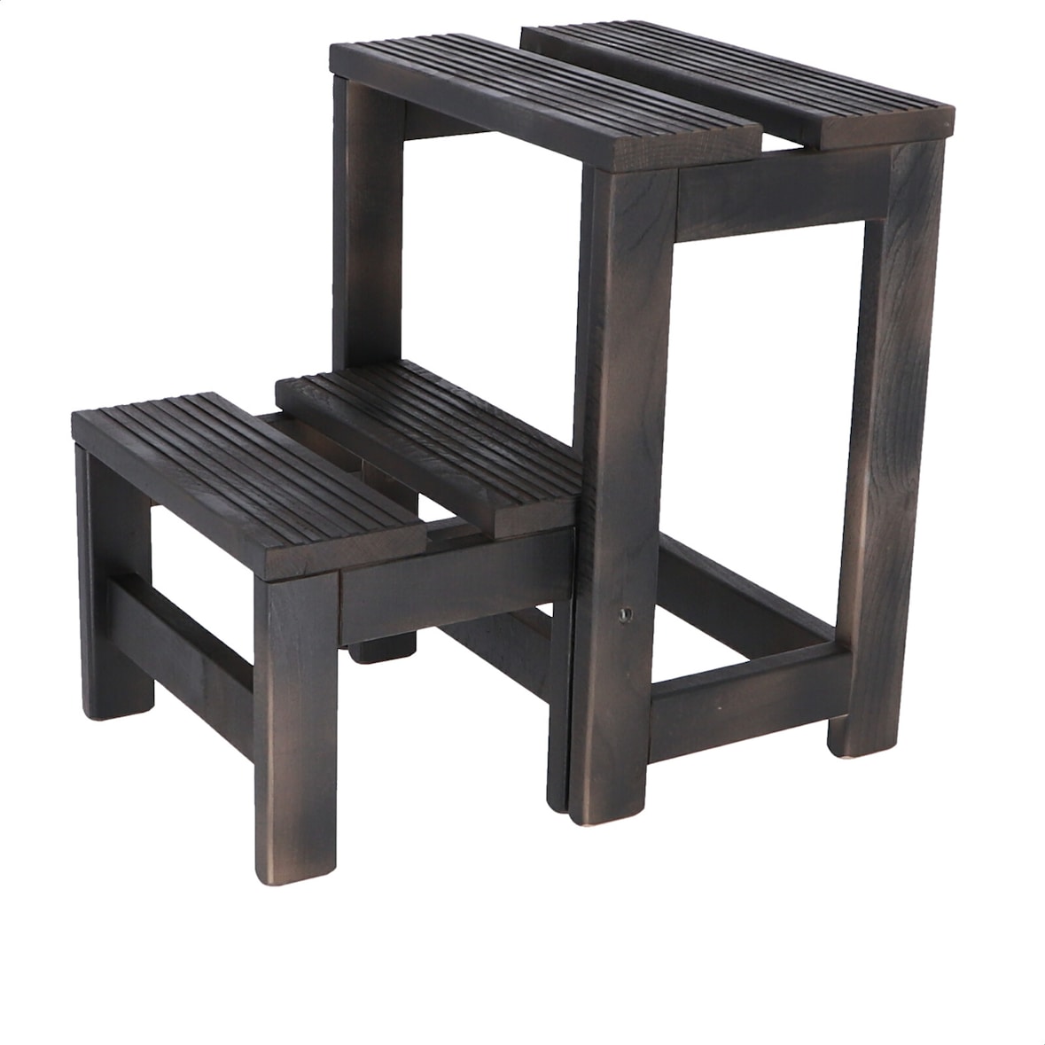 Aranaz- Escada de banco, 2 degraus, wengue