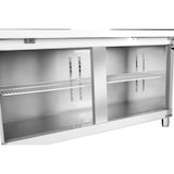 thumbnail of Gasfrit – Mesa refrigerada, sob balcão, 3 portas de aço ventiladas, mural, 2000 x 600 x 850 + 100 mm, alta qualidade