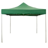 thumbnail of Cubierta lateral impermeable verde de 3x2m con puerta enrollable para carpa plegable de 3x3m