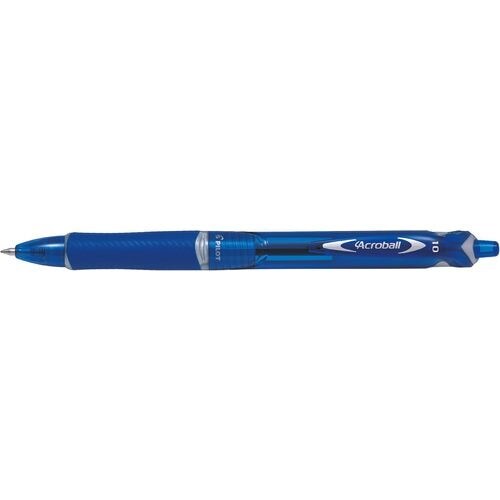 PILOT Stylo bille Acroball Clip plastique, pointe moyenne, coloris Bleu