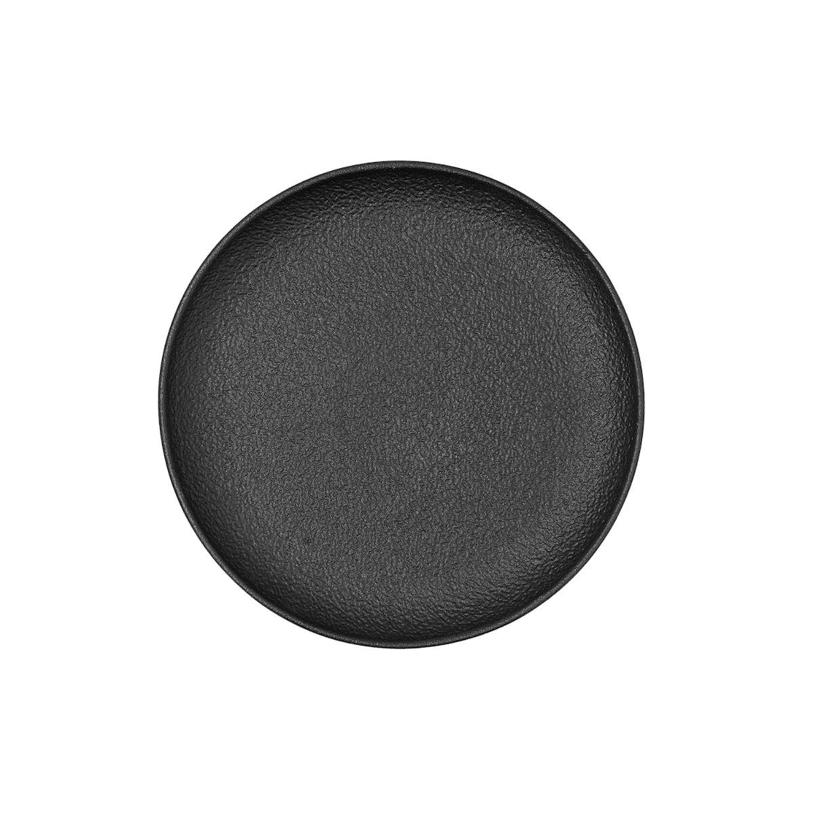 Bidasoa Fosil Prato Raso Porcelana 21,3x21,2x2,2cm Preto