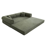 thumbnail of Oviala Divano letto 2 posti in tessuto verdi
