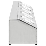 thumbnail of vidaXL Gastronormbakkenhouder met 5 GN 1/6 bakken roestvrij staal